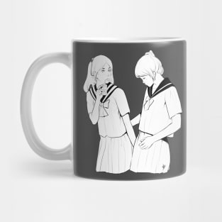 Two Girl School Mug